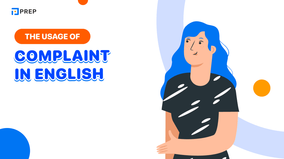 The usage of Complaint in English