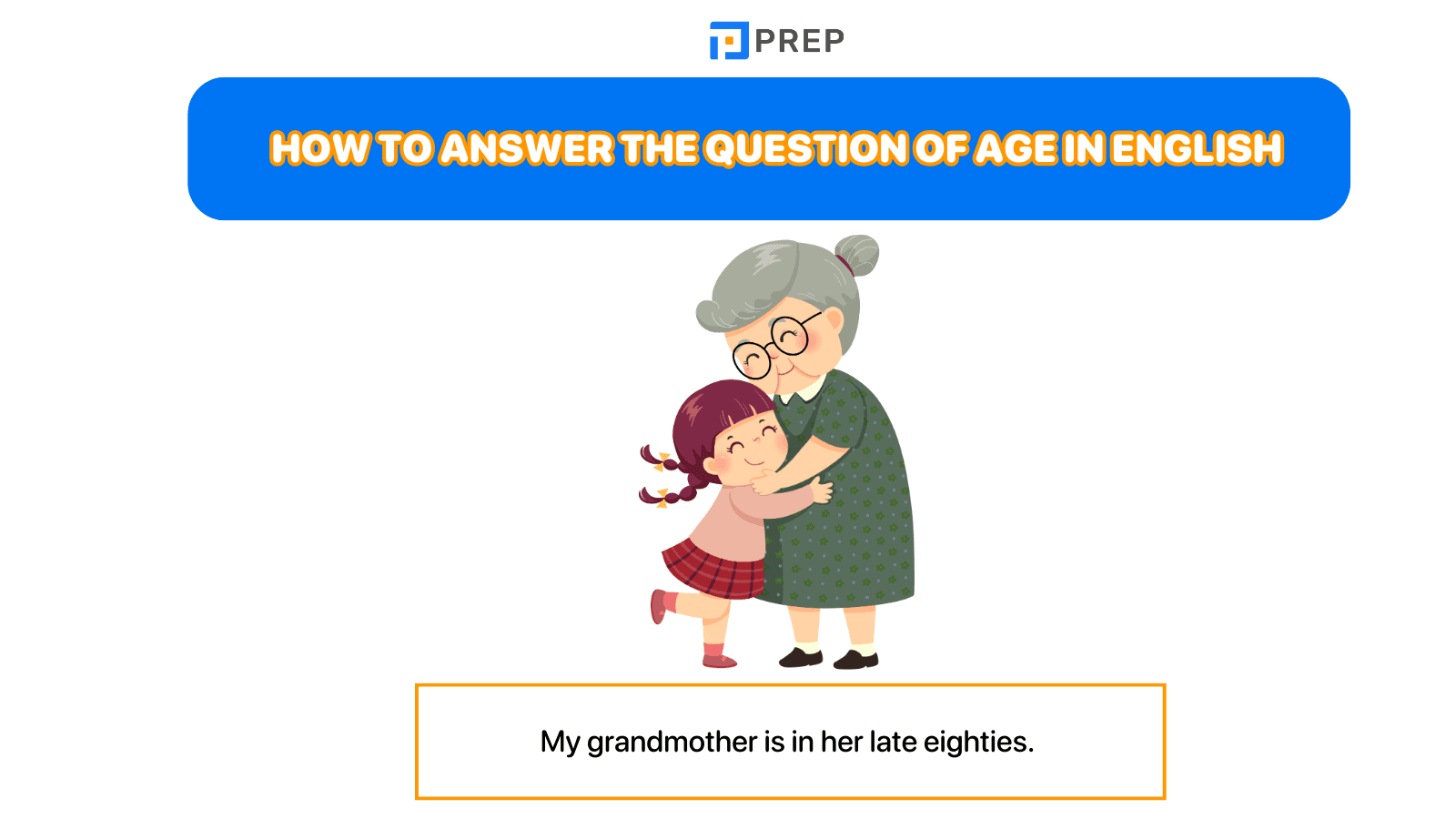 How to answer the question of age in English
