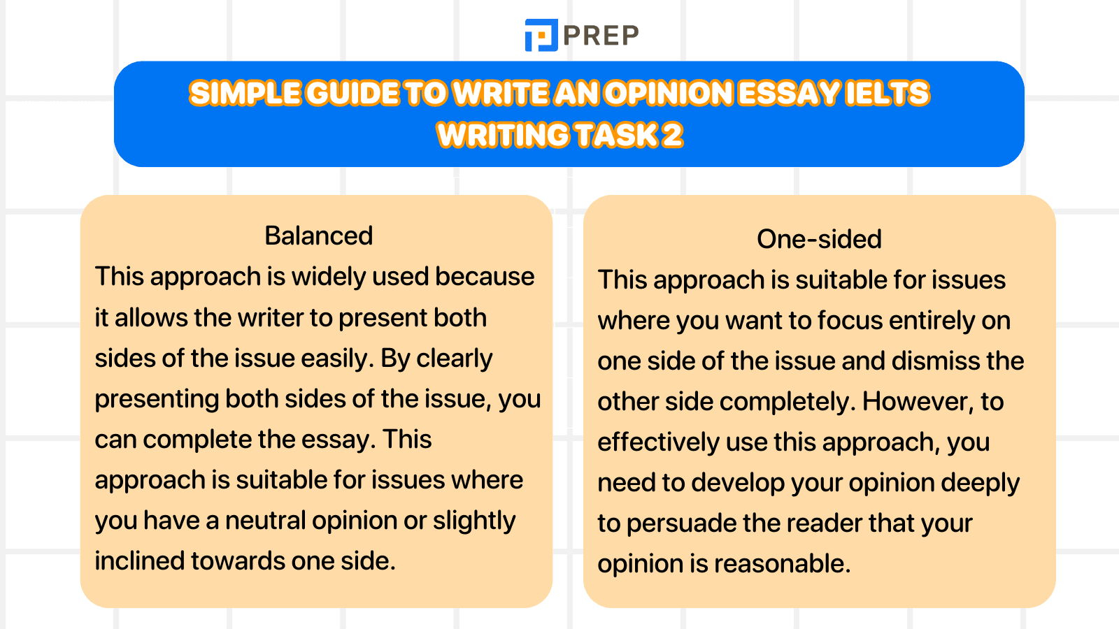 Simple guide to write an Opinion Essay IELTS Writing Task 2