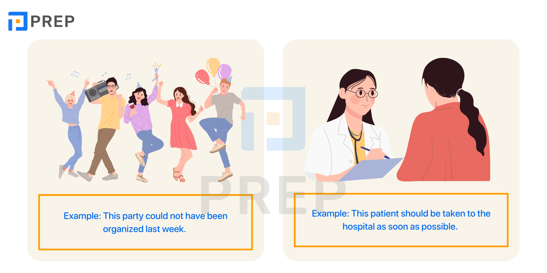Structure of Passive voice with modal verbs